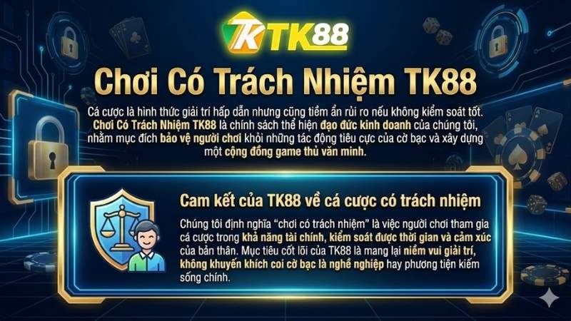 Chính sách Chơi Có Trách Nhiệm TK88