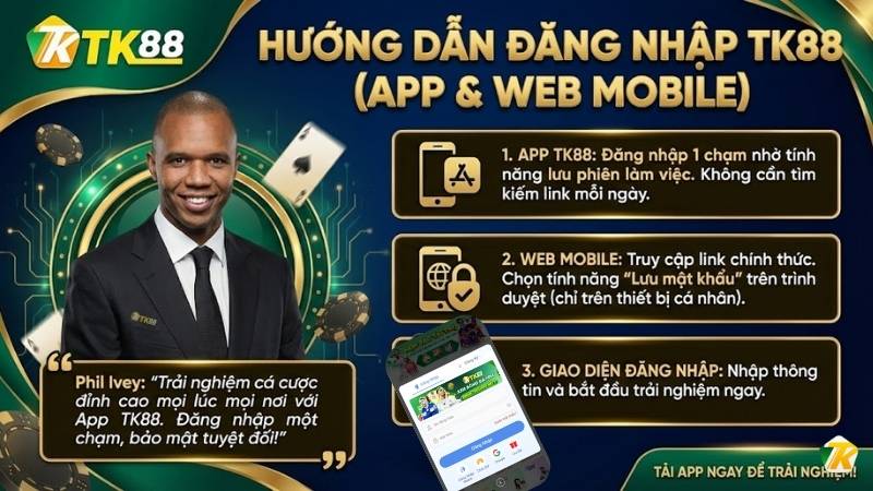 Đăng Nhập Trên Điện Thoại