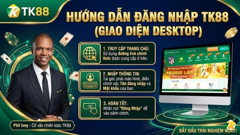 Đăng Nhập Trên Máy Tính