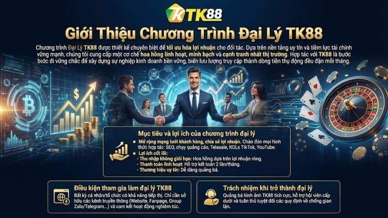 Giới thiệu chương trình Đại Lý TK88