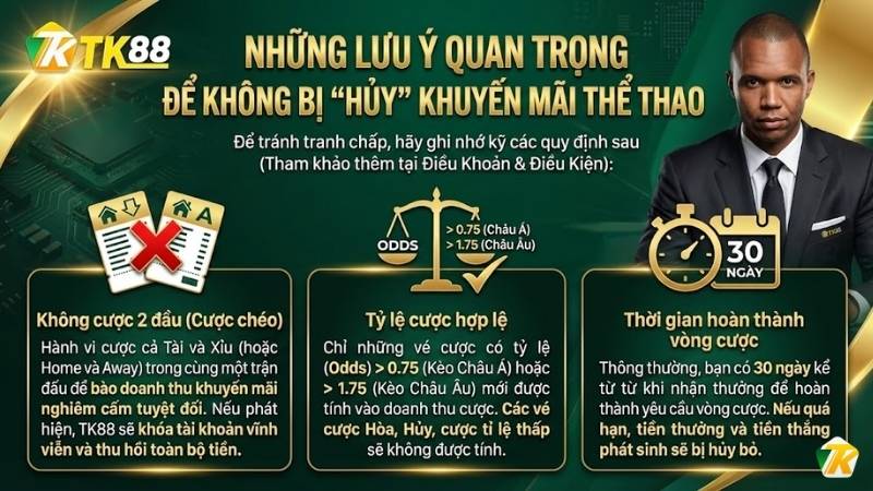 Những lưu ý quan trọng để không bị hủy khuyến mãi