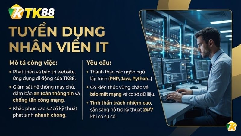 Tuyển Dụng Nhân Viên IT