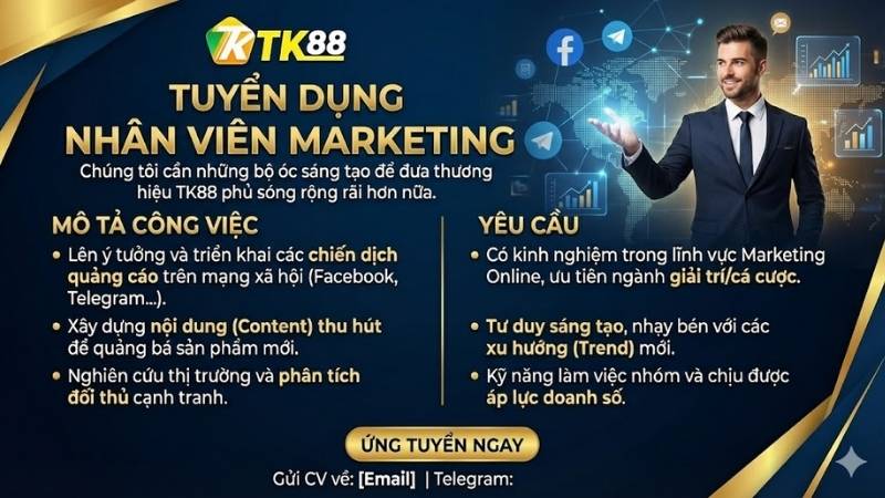 Tuyển dụng nhân viên Marketing