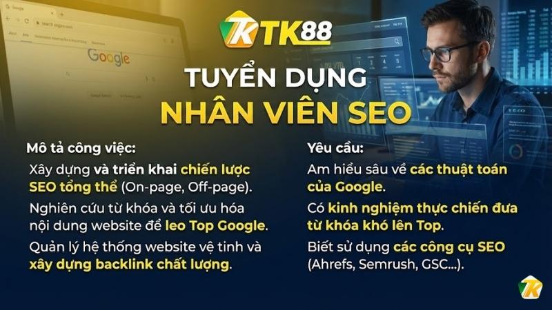 Tuyển Dụng Nhân Viên SEO