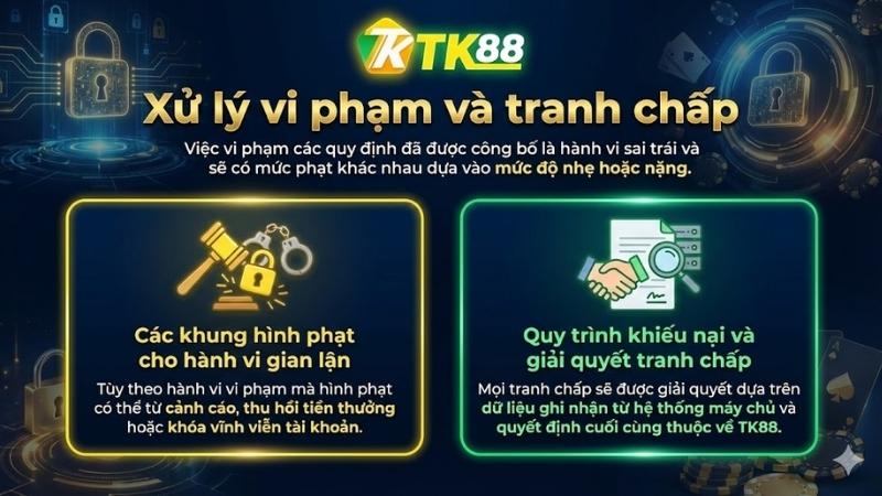 Xử lý vi phạm và tranh chấp